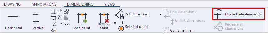 Tekla Structures ribbon