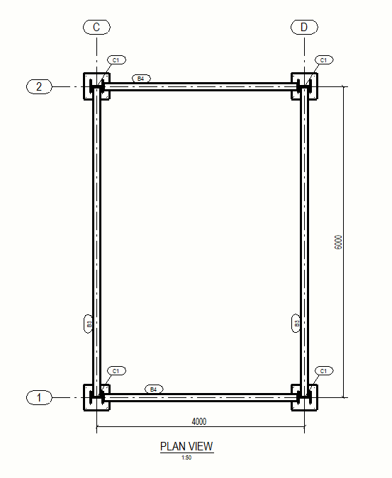 Tekla drawing in black and white mode
