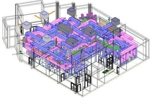 Structure designed using BIM