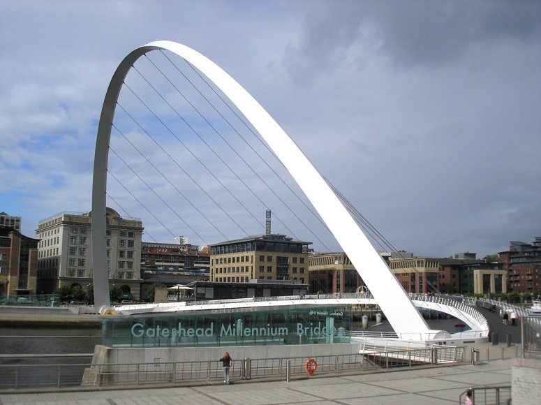 Gateshead Millennium Bridge - The Main Arch