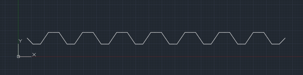 Deck Shape in DWG, ready to be imported in Tekla Structures