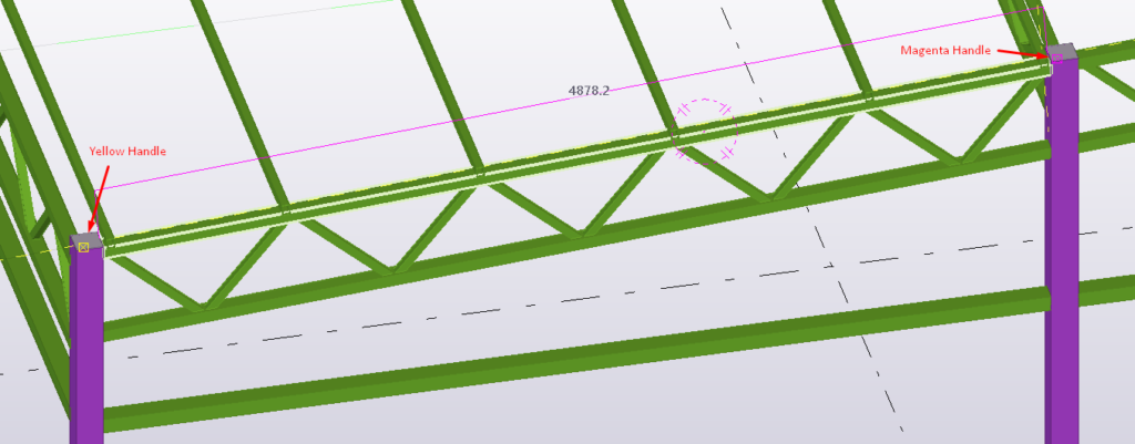 Tekla Structures - Part Handles