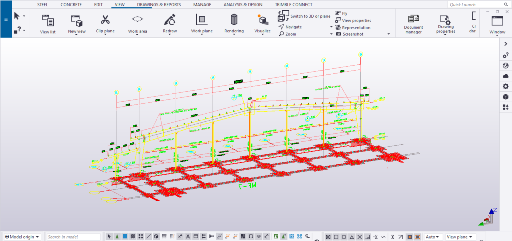 PDF reference drawings in Tekla Structures 