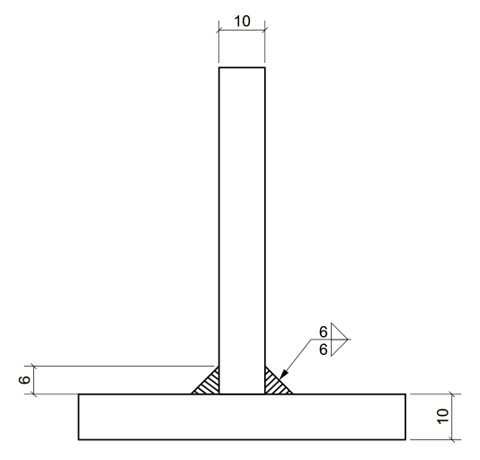 Example Of 6 mm Fillet Weld