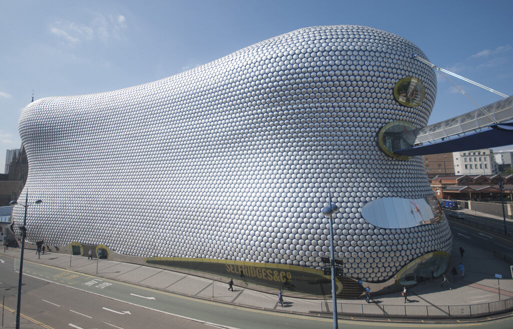 Selfridges Building in Birmingham, UK