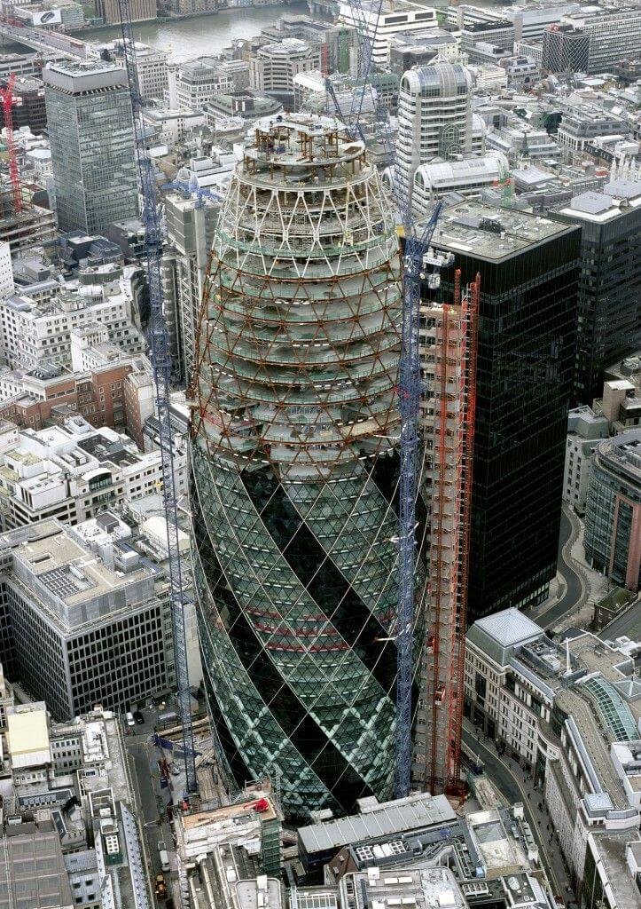 The Gherkin Construction How To Build An Icon The Gherkin Construction How To Build An Icon