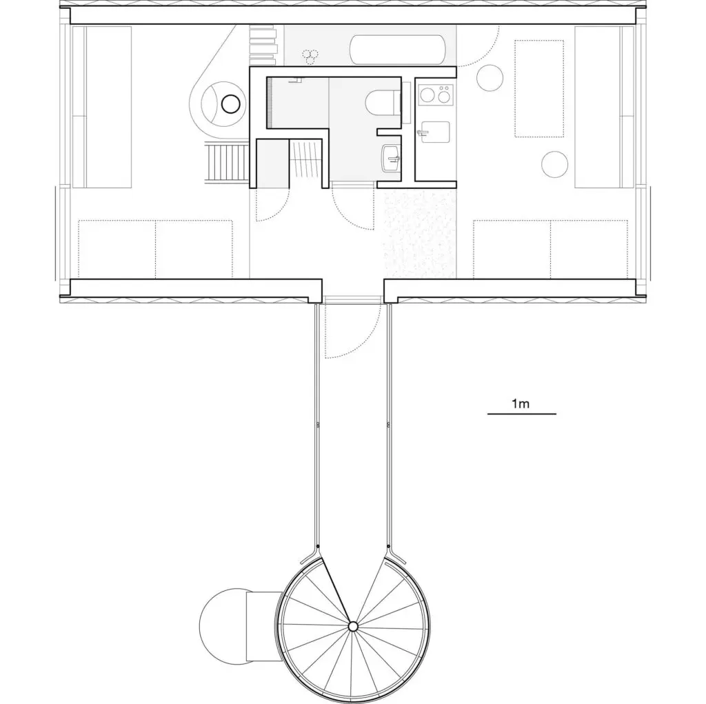 PAN Cabin Plan Drawing