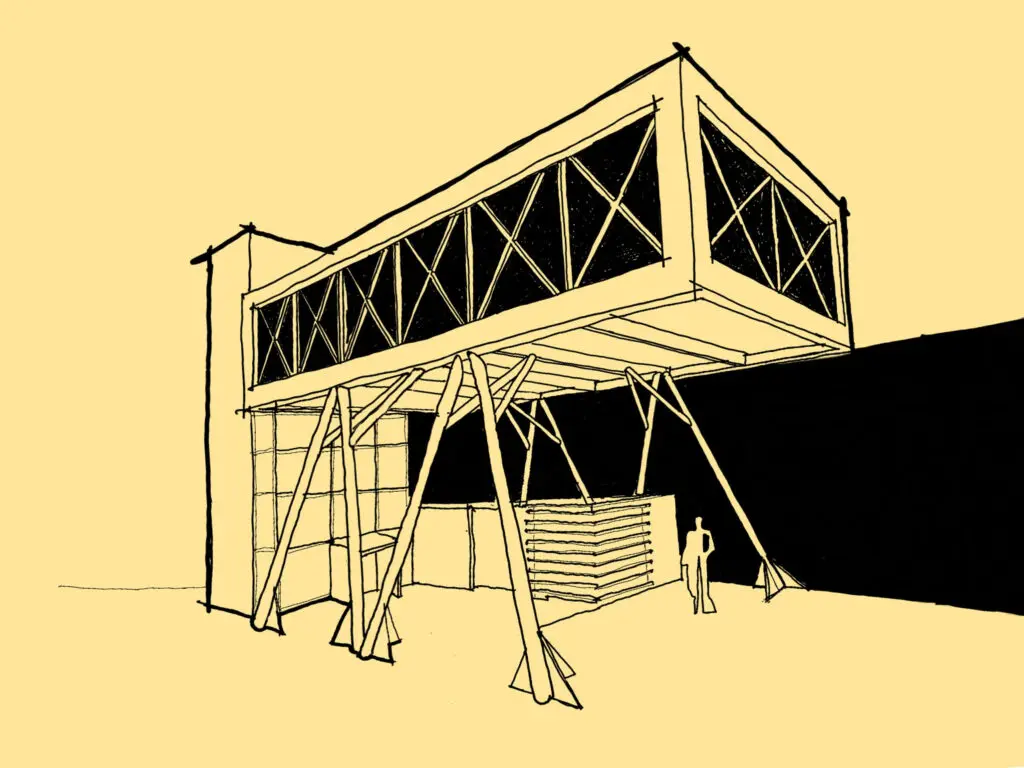 Sketch Of The Studio
