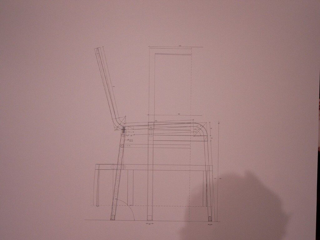 A Sketch of The .03 Chair