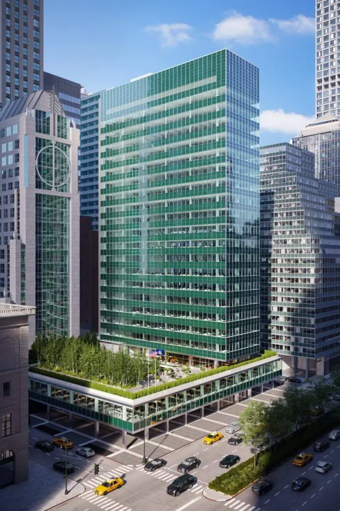 Lever House In New York