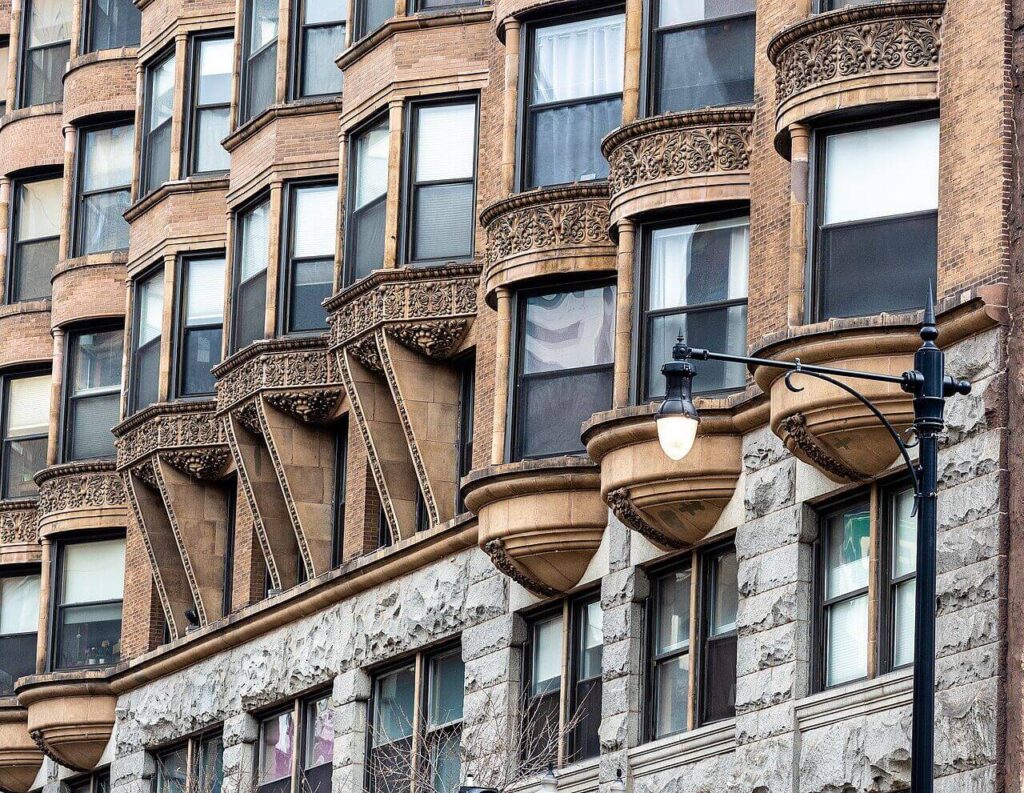 Manhattan Building, Chicago, Window Detail