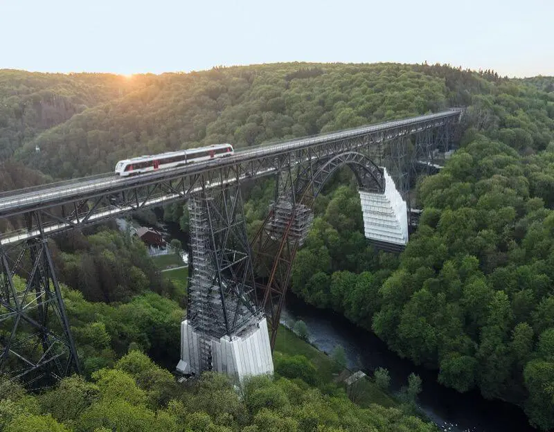 Müngsten Bridge From Above