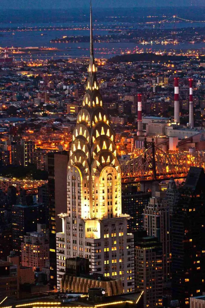 The Chrysler Building at Night