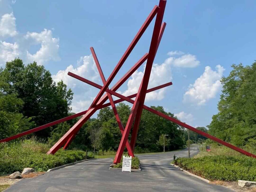 Entrance To The Pyramid Hill Sculpture Park