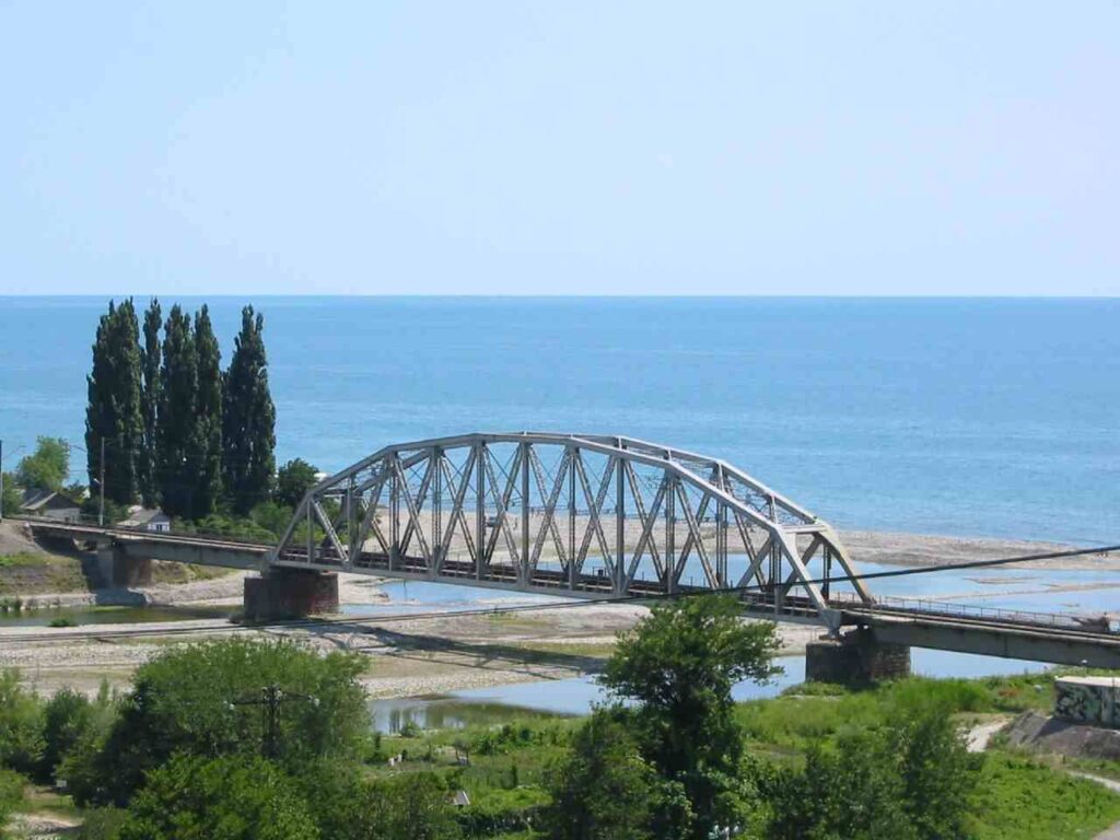 Bridge over Ashe river