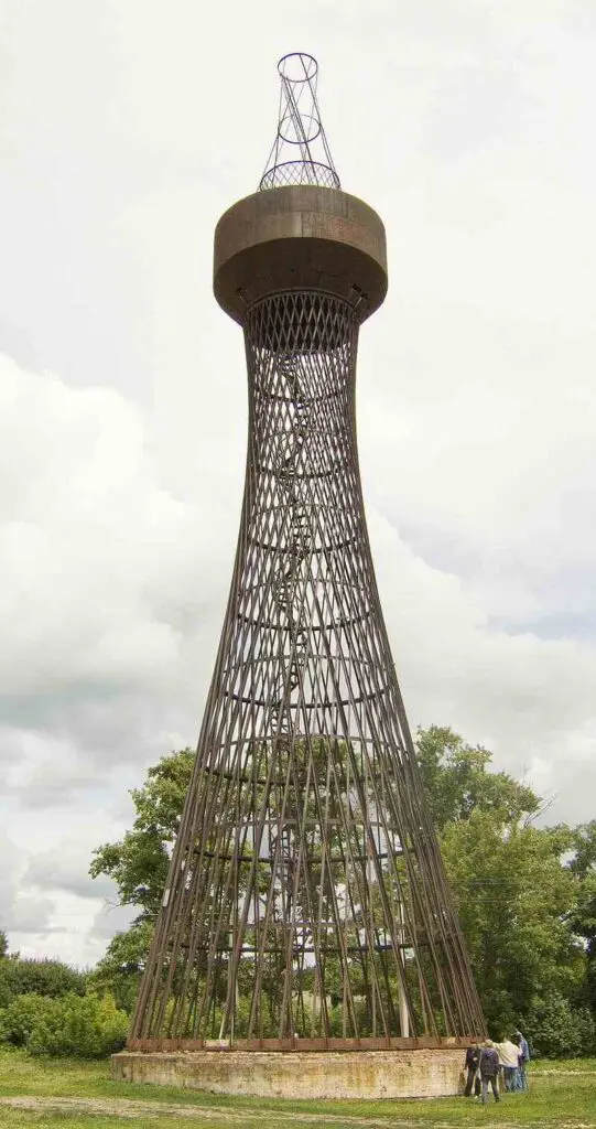 The Shukhov Tower - Worlds First Hyperboloid in Polibino