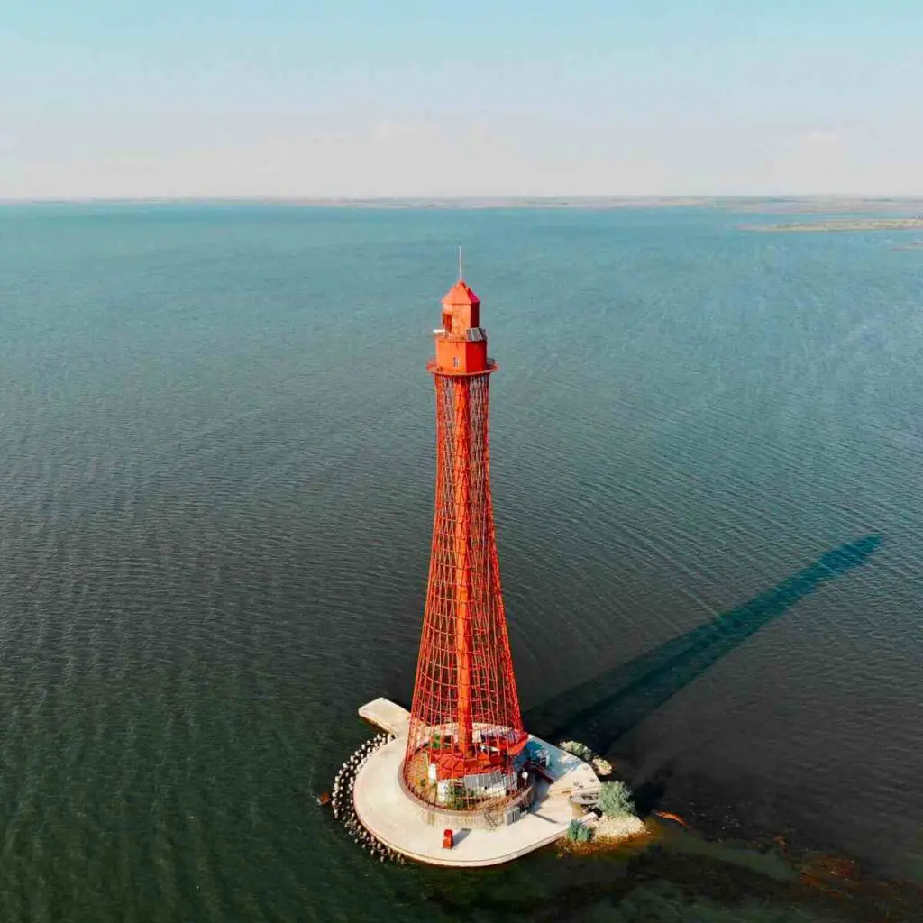 Adziogol Lighthouse in Ukraine