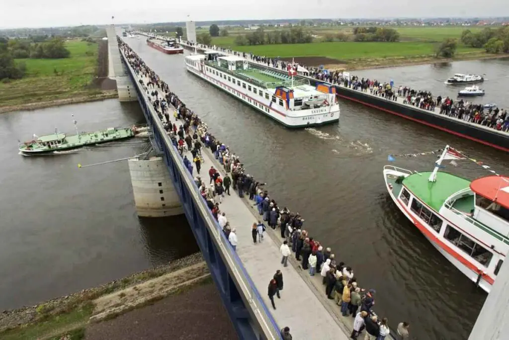 The Magdeburg Water Bridge