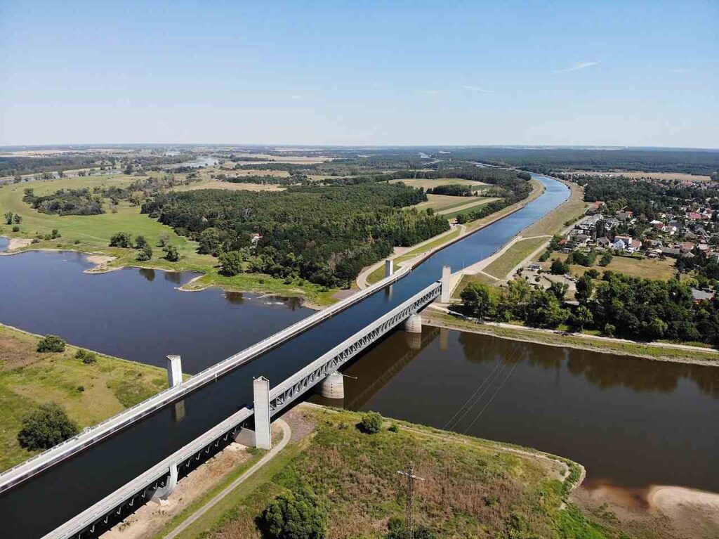 The Magdeburg Water Bridge 