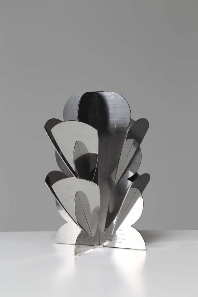 Steel Sculpture “Futurist Flowers”