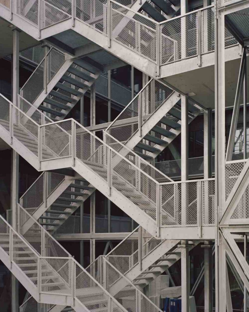 Galvanized Stairs