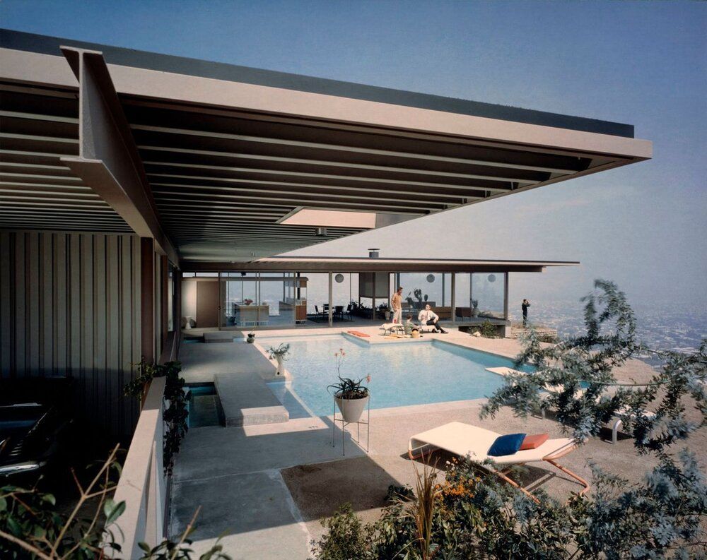 Case Study House #22, Los Angeles California, 1960, by Julius Shulman